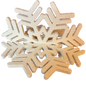 Sparkling Wood Snowflakes Medium
