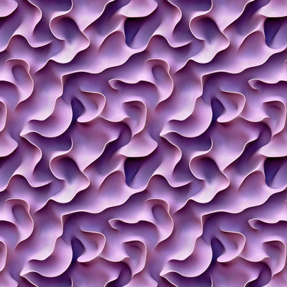 Sculpted Lavender Waves