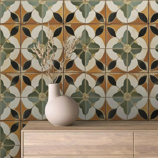 Catalan Sunburst Tile