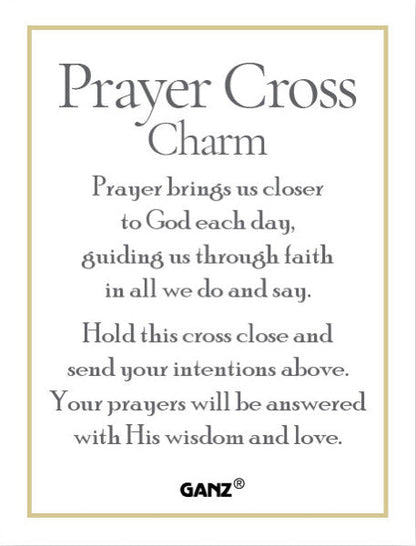 Prayer Cross Pocket Charm