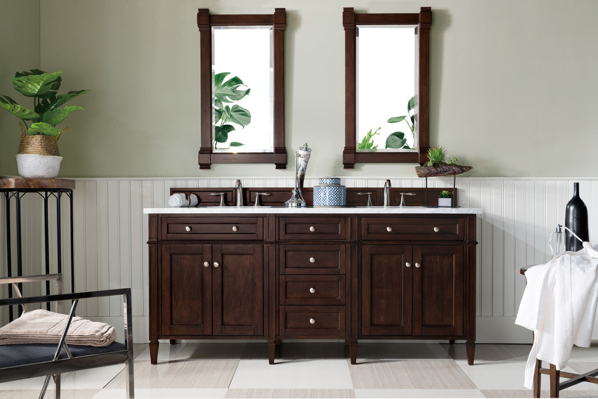 Brittany 72" Double Vanity Cabinet