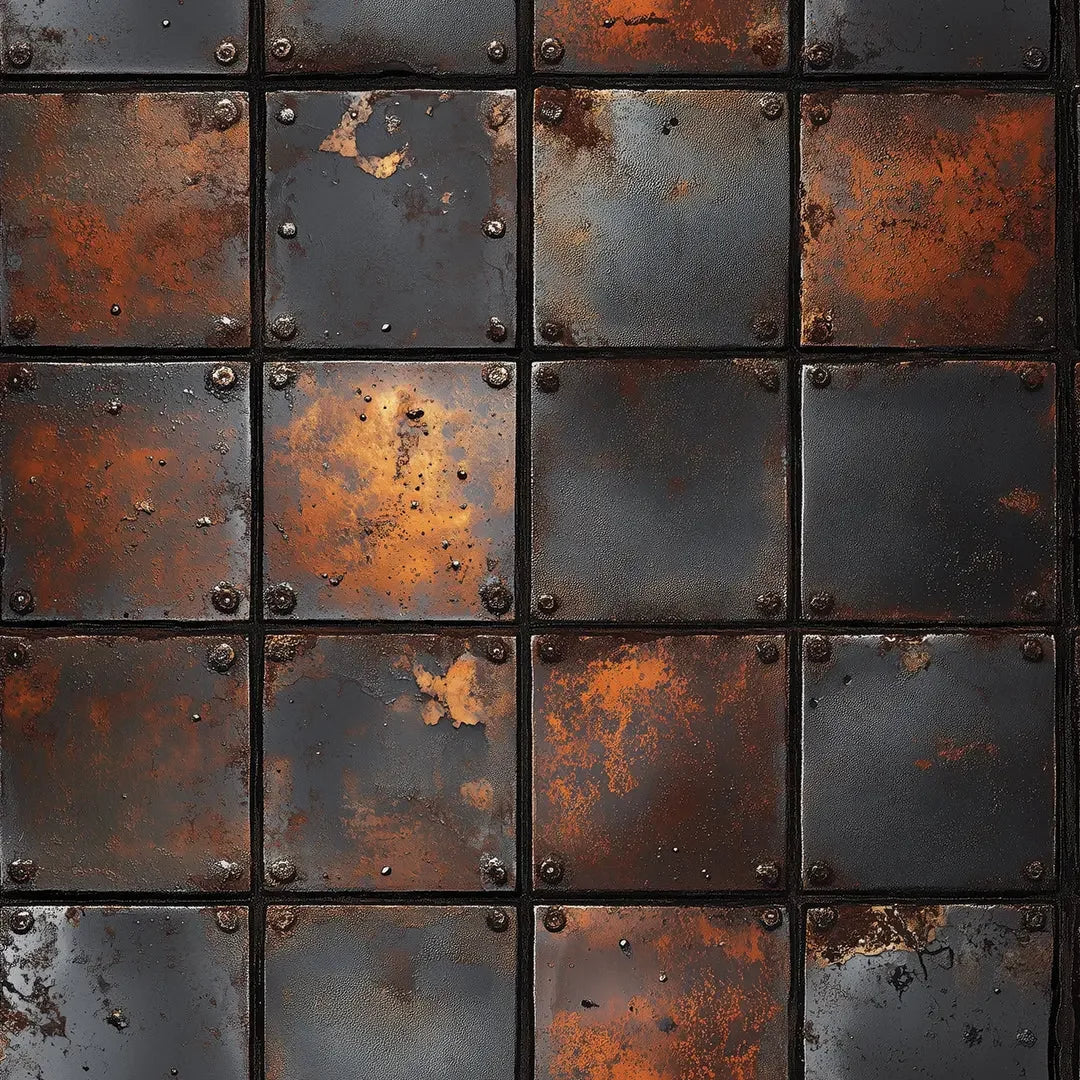 Urban Forge Rusted Steel Panels