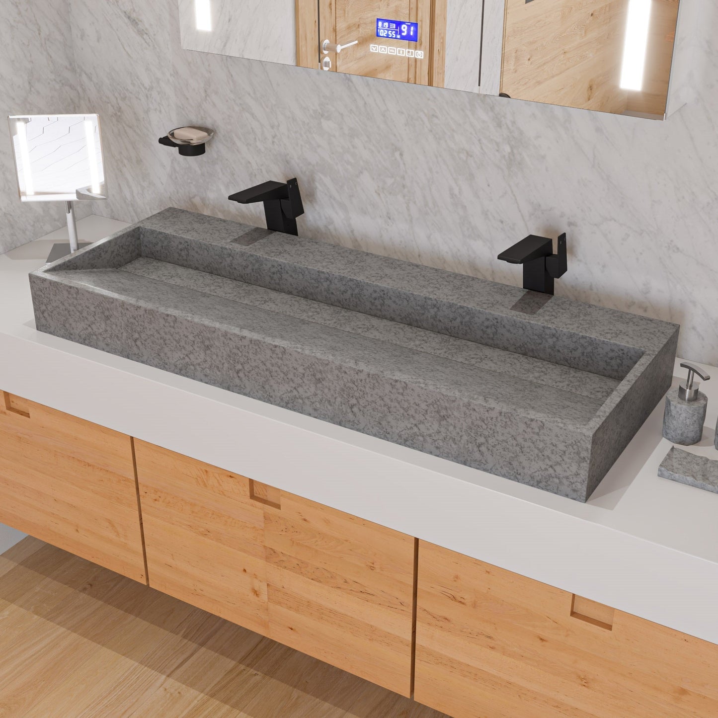 ALFI brand AB1475 Single Hole Tall Bathroom Faucet