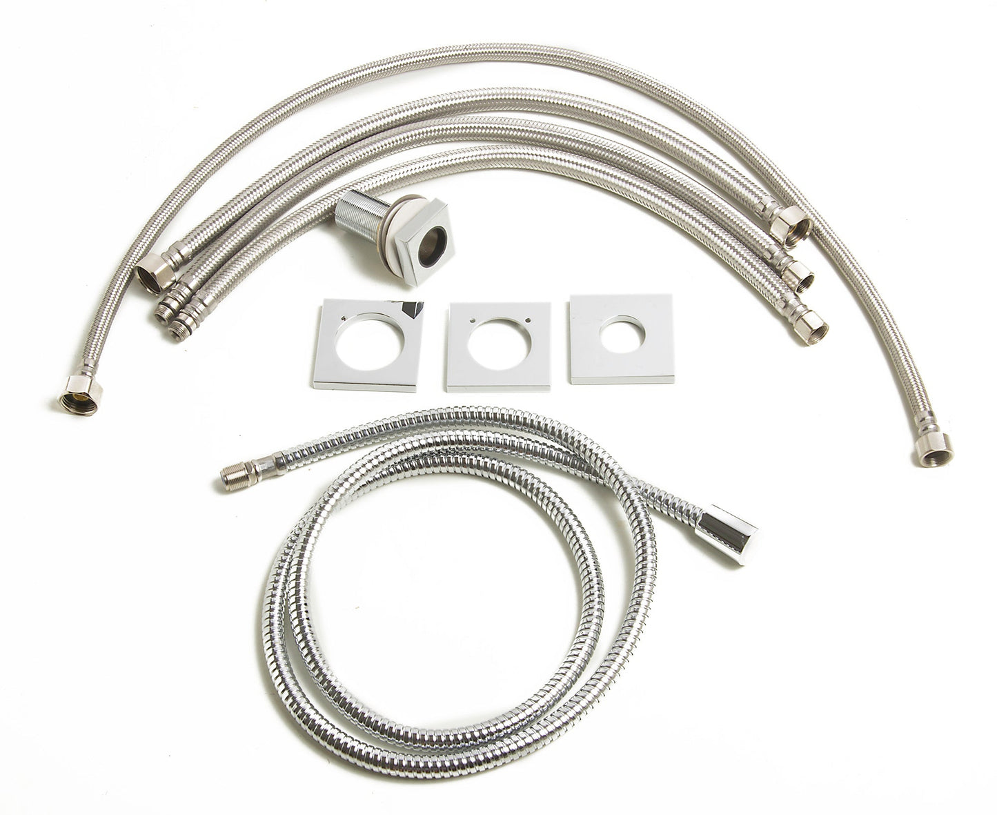 ALFI brand AB2322 3 Hole Deck Mounted Tub Filler with Hand Held