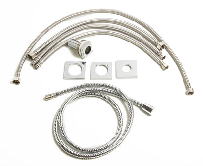 ALFI brand AB2322 3 Hole Deck Mounted Tub Filler with Hand Held