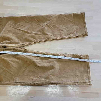 Levi Size 30 TanRibcage Straight Ankle Zip Jeans