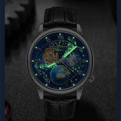 Luminous Men's Watch Earth Starry for Men