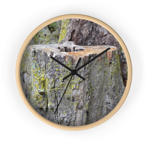 Tree Stump Wall clock