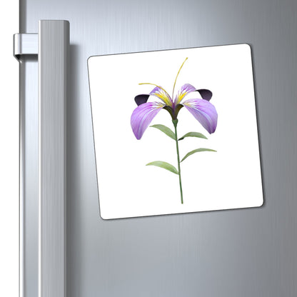 Purple Flower Magnets