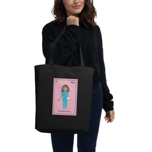 La Enfermera" Lotería Card Tote Bag – Celebrate Latina Healthcare Heroes
