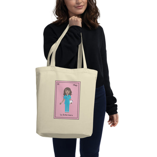 La Enfermera" Lotería Card Tote Bag – Celebrate Latina Healthcare Heroes
