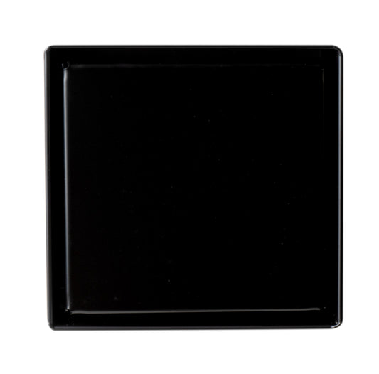 ALFI brand ABSD55B 5" x 5" Square Stainless Steel Shower Drain with Solid Cover