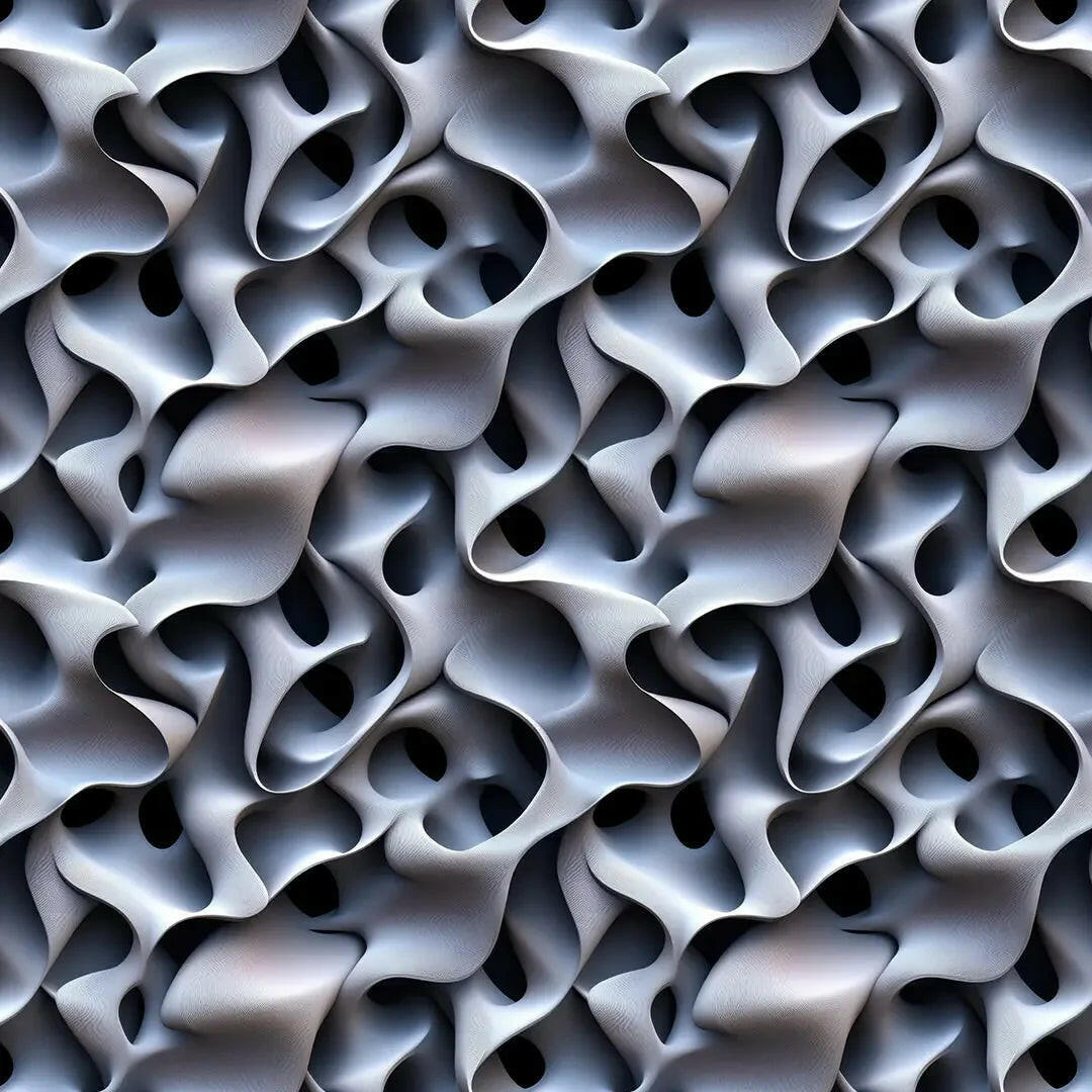 Sculpted Gyroid Wave