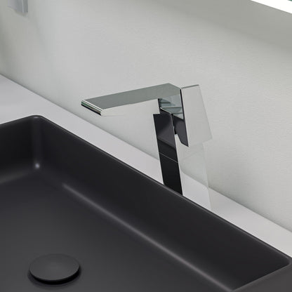 ALFI brand ABC902 24" Modern Rectangular Above Mount Ceramic Sink