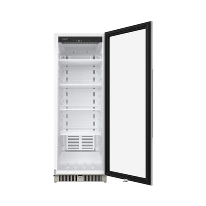 Edgestar 10.1 Cubic Feet Commercial Beverage Merchandiser With Temperature Alarm and Reversible Door, 22" (SAK45983)