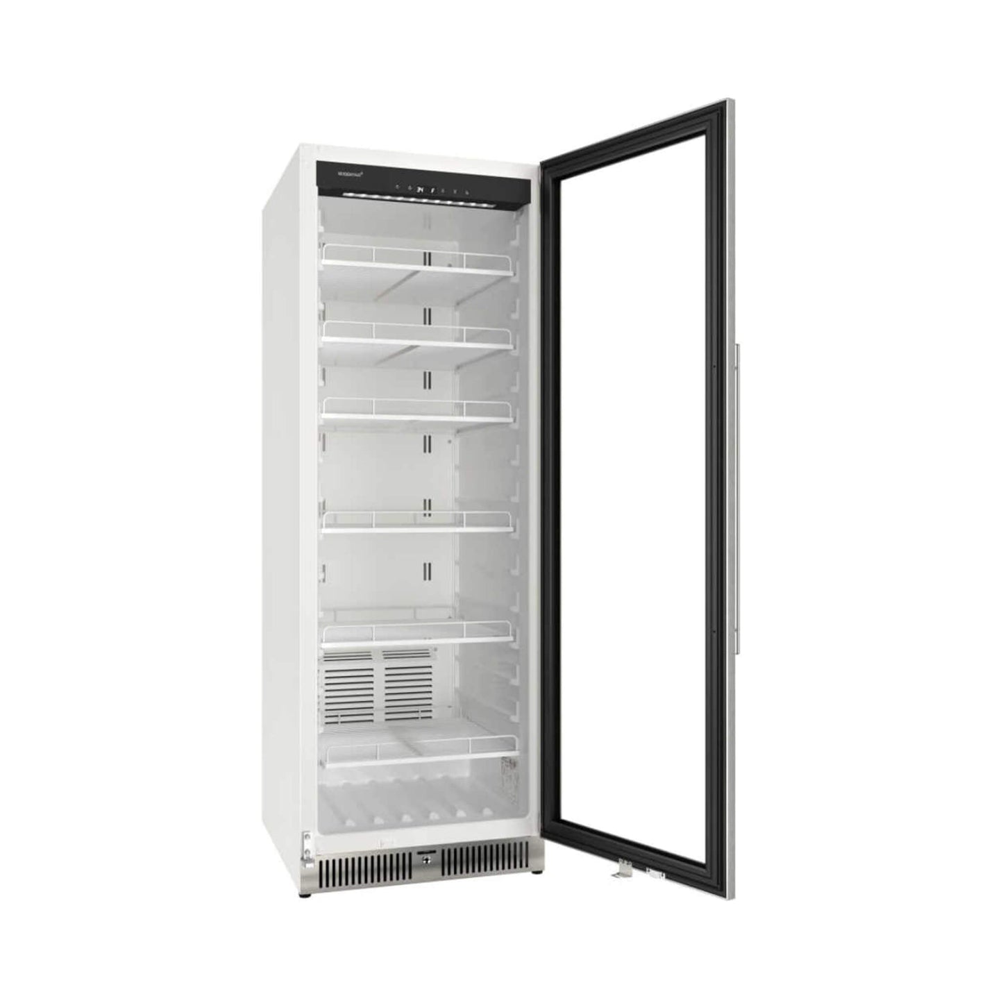 Edgestar 13.7 Cubic Feet Commercial Beverage Merchandiser With Temperature Alarm And Reversible Door, 24" [VBM131SS] (SAK62395)