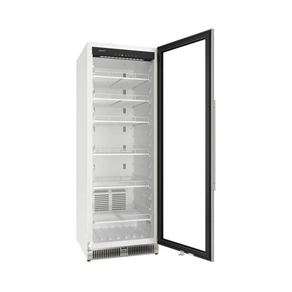 Edgestar 13.7 Cubic Feet Commercial Beverage Merchandiser With Temperature Alarm And Reversible Door, 24" [VBM131SS] (SAK62395)