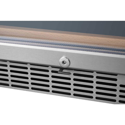 Edgestar 24" Wide 131 Bottle Capacity Built-In Triple Zone Wine Cooler (SAK65891)