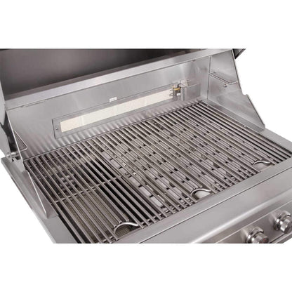 Edgestar 60K BTU 30" Natural Gas Built-In Grill With Lighted Grill Area And Double Access Doors (SAK82568)