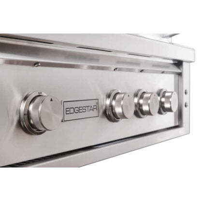 Edgestar 60K BTU Natural Gas Outdoor Built-In Grill W/ Rotisserie And LED Lighting, 30" (SAK52871)