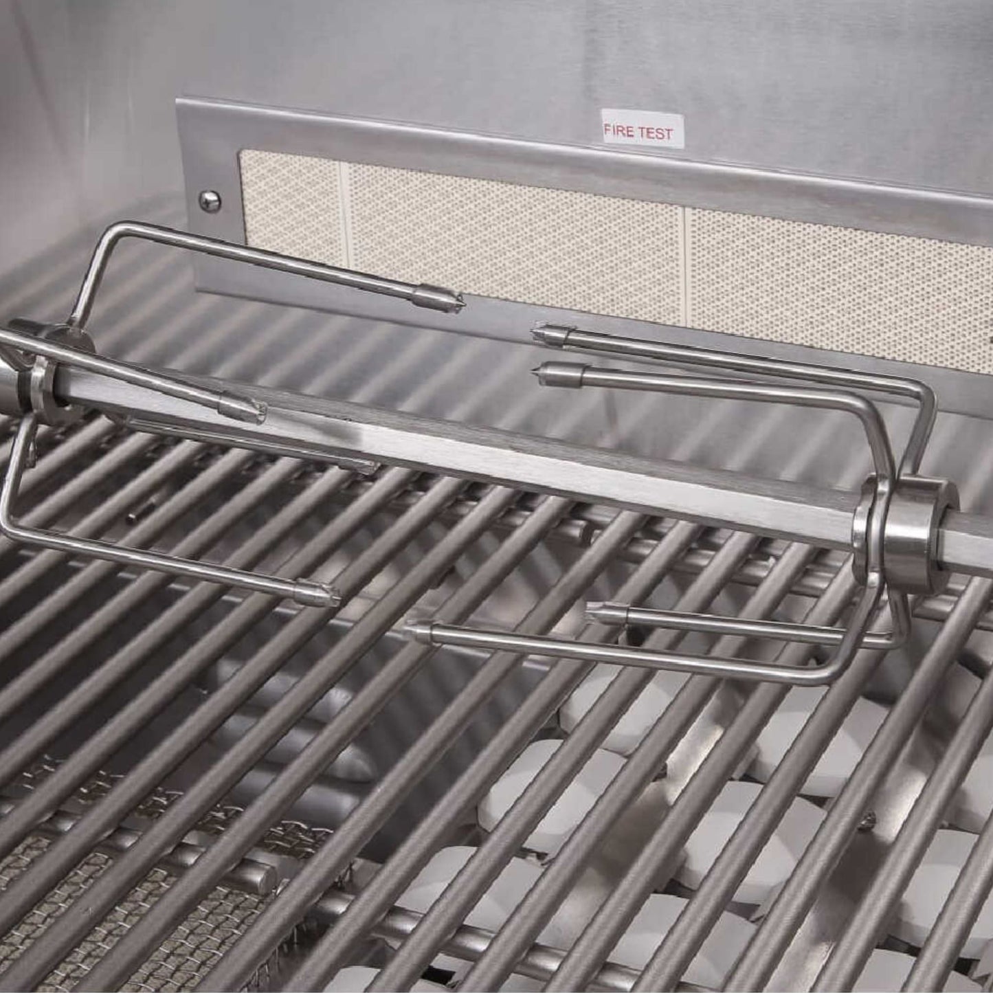 Edgestar 89K BTU 36" Liquid Propane Freestanding LED Lighting Grill Cart With Rotisserie (SAK85914)