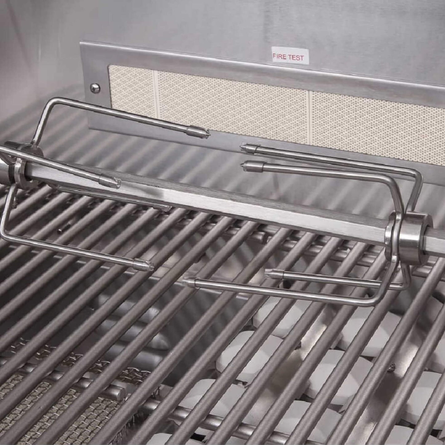 Edgestar 89K BTU 42" Wide Natural Gas Freestanding Grill Cart With Rotisserie And Lighted Knobs (SAK56935)