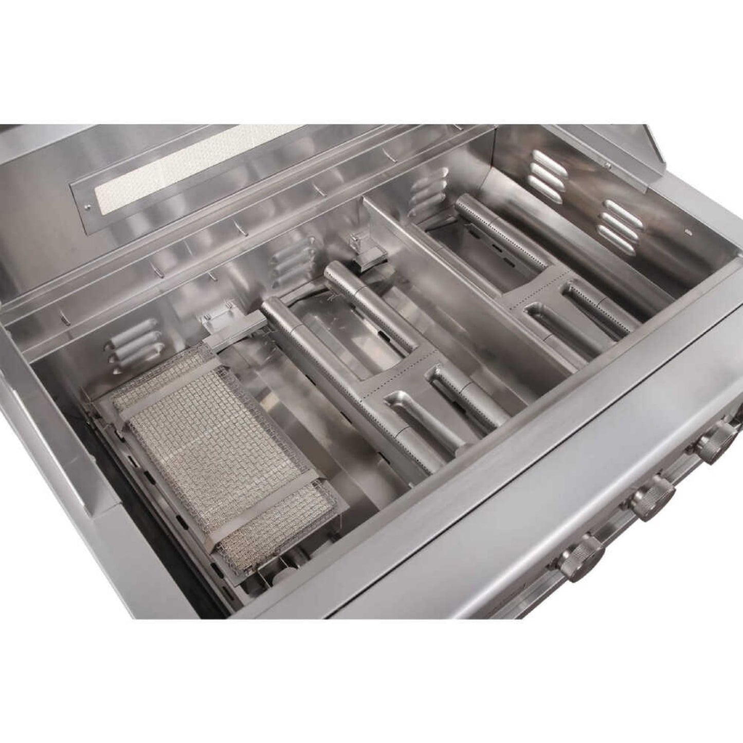 Edgestar 89K BTU 42" Wide Natural Gas Freestanding Grill Cart With Rotisserie And Lighted Knobs (SAK56935)