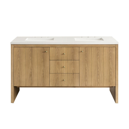 Hudson 60" Double Vanity Cabinet