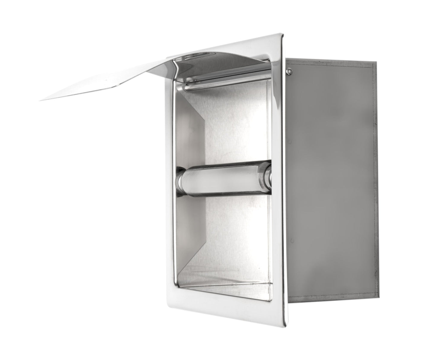 ALFI brand ABTP77 Recessed Toilet Paper Holder with Cover