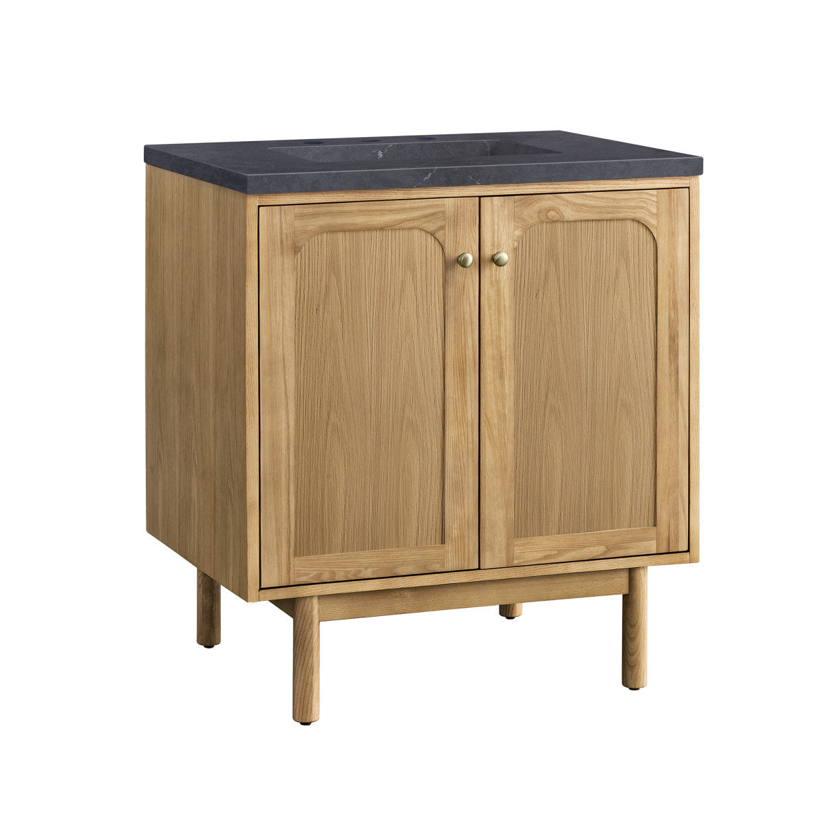 Laurent 30" Single Vanity Cabinet, Light Natural Oak