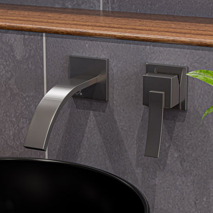 ALFI brand AB1256 Single Lever Wallmount Bathroom Faucet