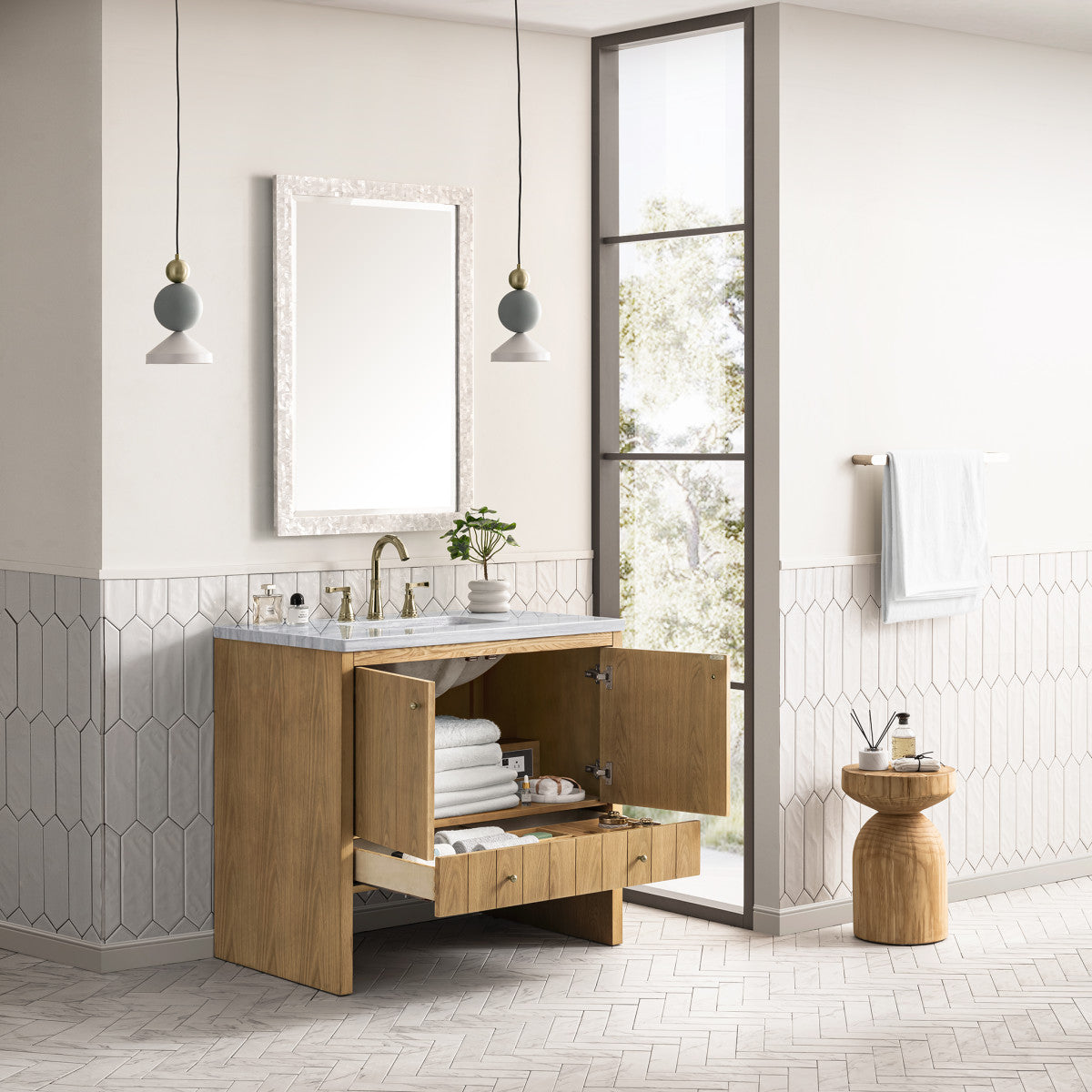 Hudson 36" Single Vanity Cabinet