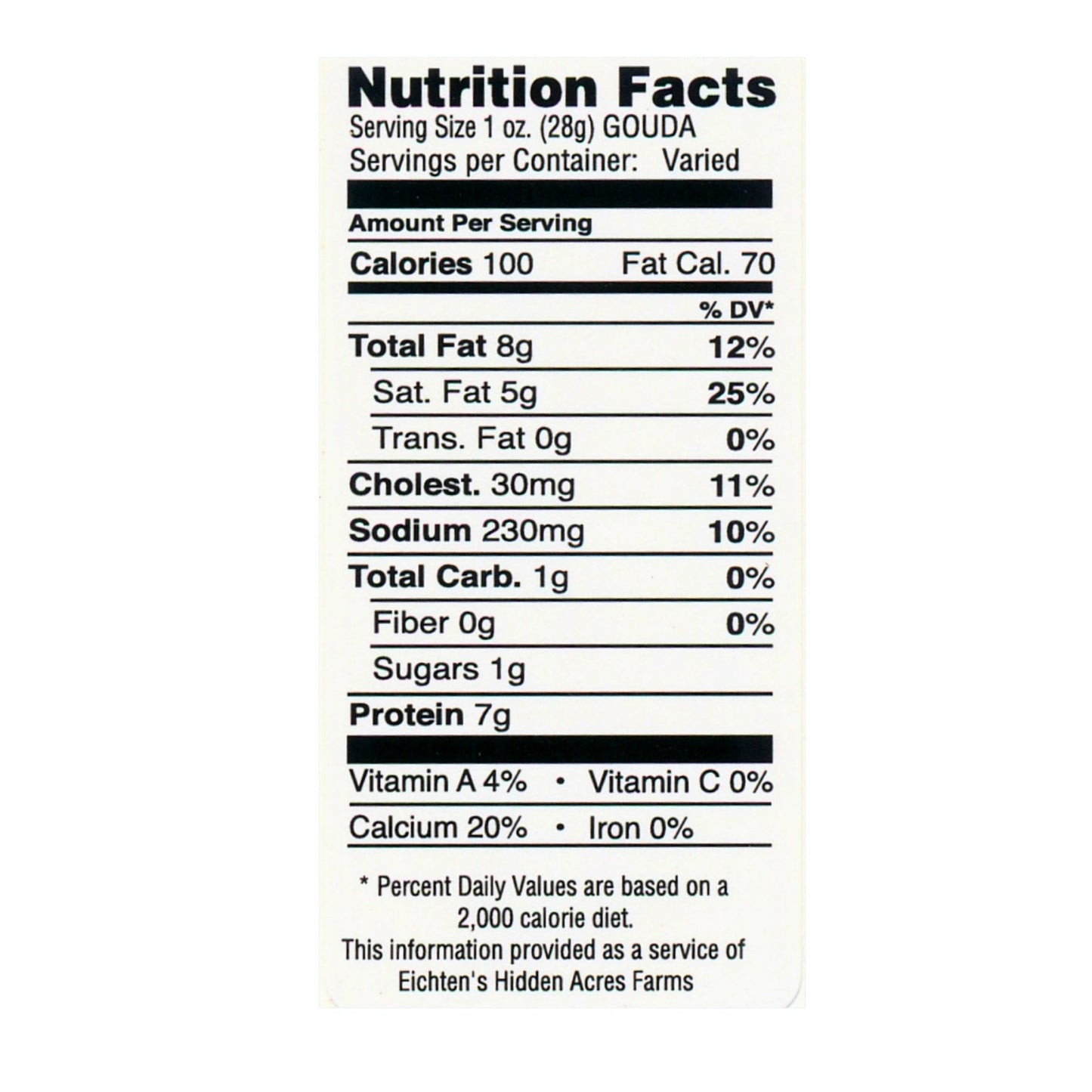 Eichtens Hatch Pepper Gouda Cheese