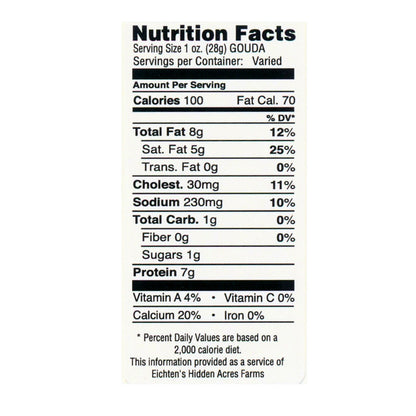 Eichtens Wild Rice Gouda Cheese