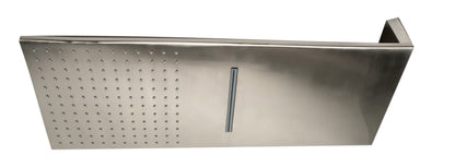ALFI brand RAIN10SW 10" Wall-Mounted Square Waterfall Rain Shower Head