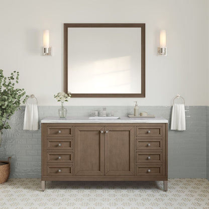 Chicago 60" Single Vanity Cabinet