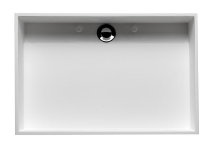 ALFI brand  ABRS2014 20" x 14" White Matte Solid Surface Resin Sink
