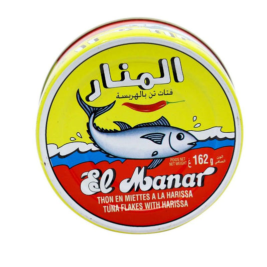 El Manar Tuna With Harissa 160g