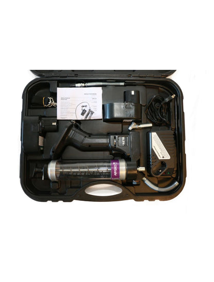 OilSafe | Battery Grease Gun | Clear Color Coded Cartridge