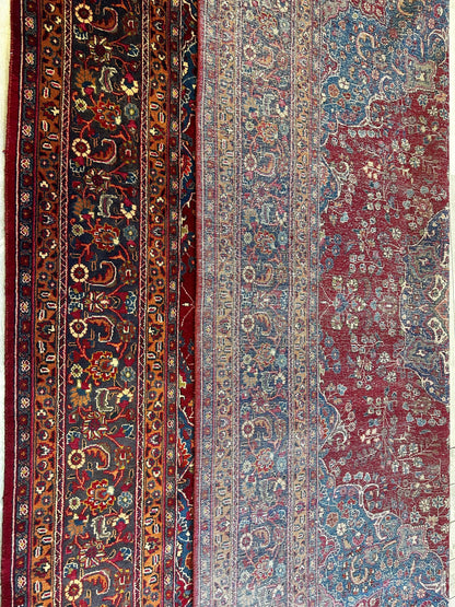 Elegant Hand Knotted Khorasan Area Rug 9’8” x 12’10”