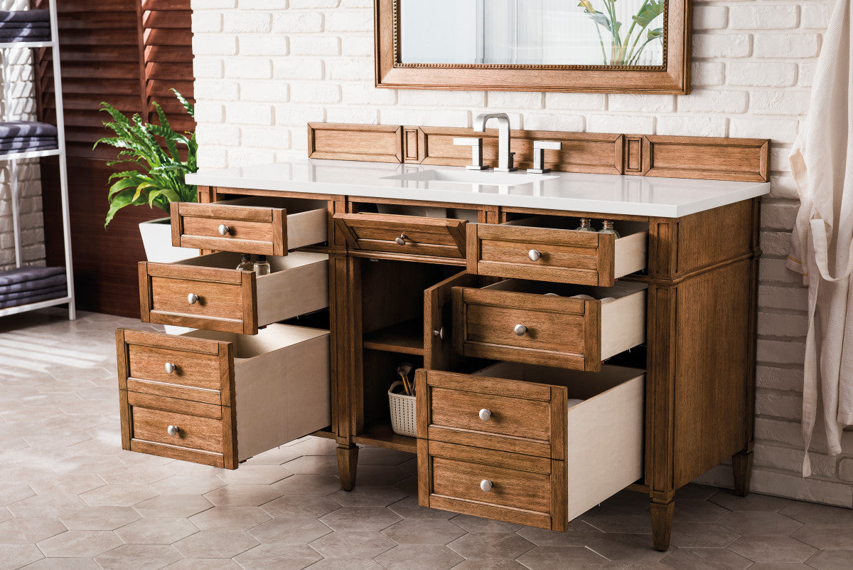 Brittany 60" Single Vanity Cabinet