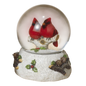 Cardinals on a Branch Water Globe - 5 Inch