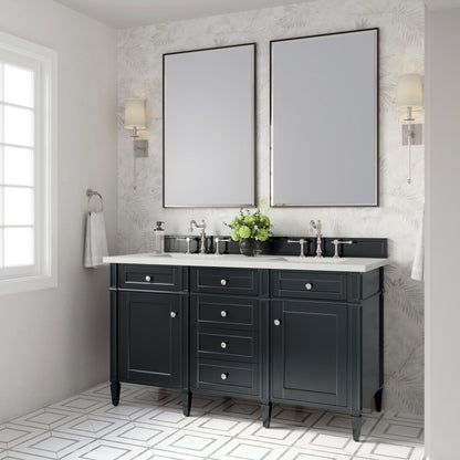 Brittany 60" Double Vanity Cabinet