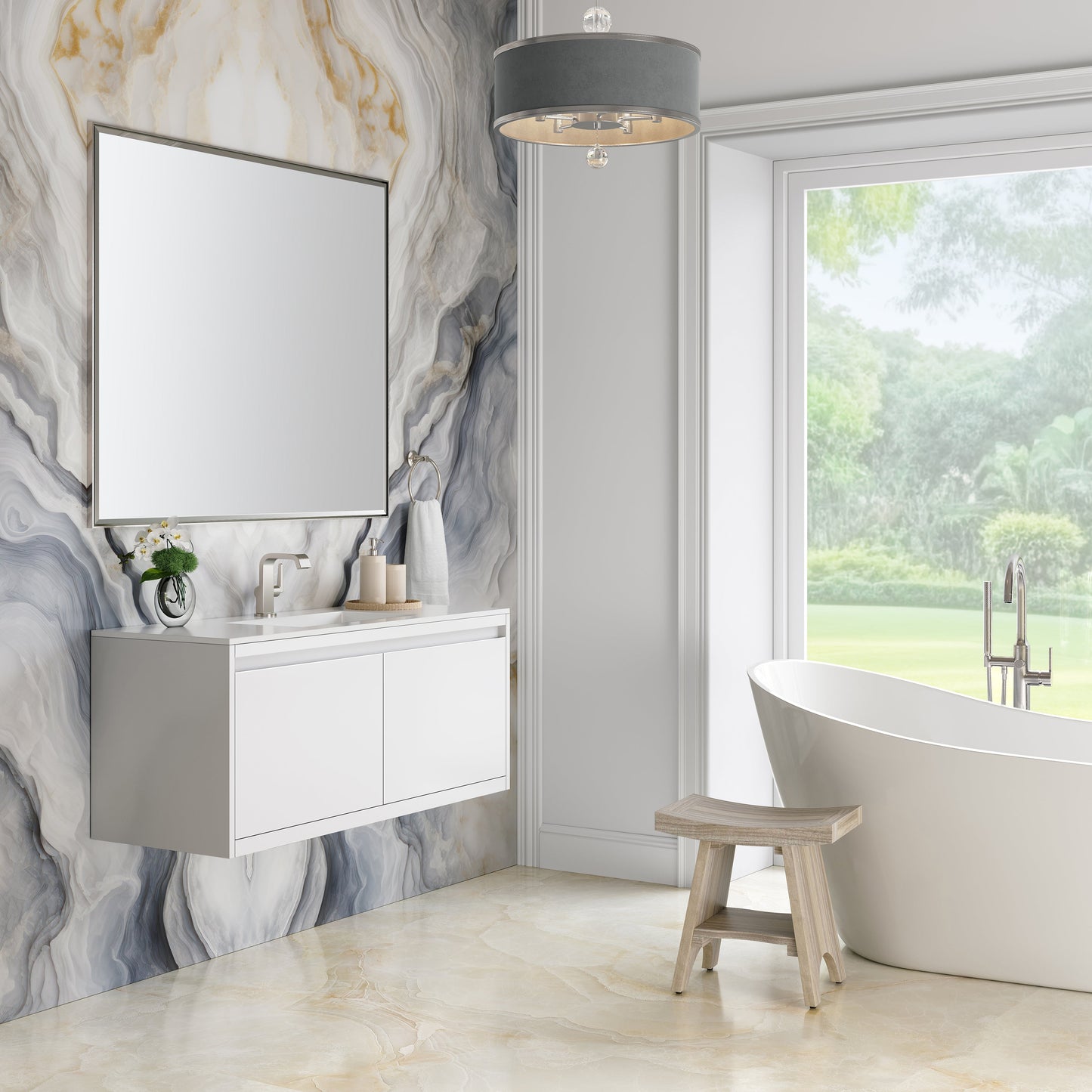 Mantova 47.3" Single Vanity Cabinet