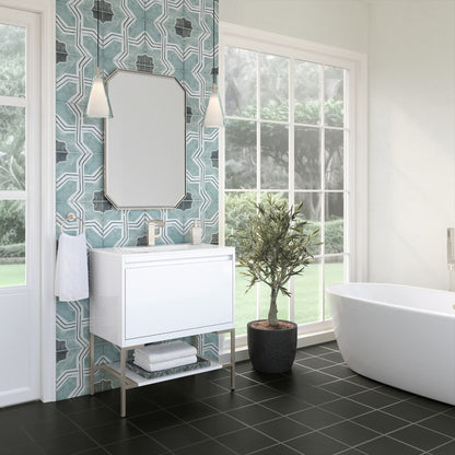 Mantova 31.5" Single Vanity Cabinet