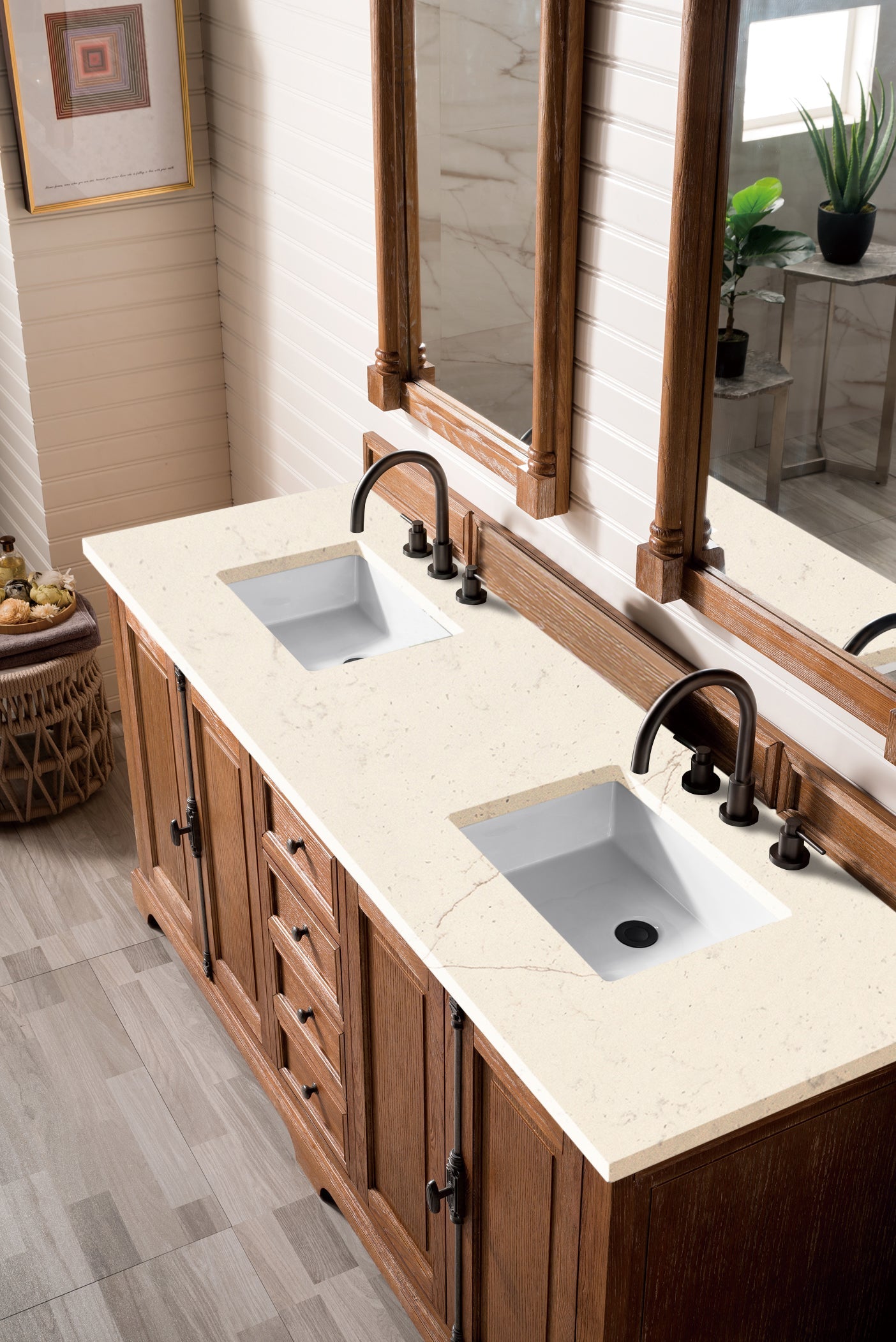 Providence 72" Double Vanity Cabinet