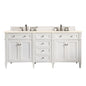 Brittany 72" Double Vanity in Bright White