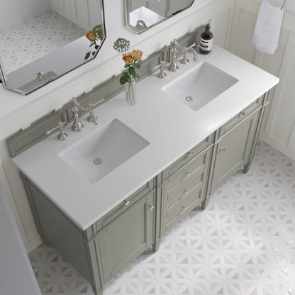 Brittany 60" Double Vanity Cabinet