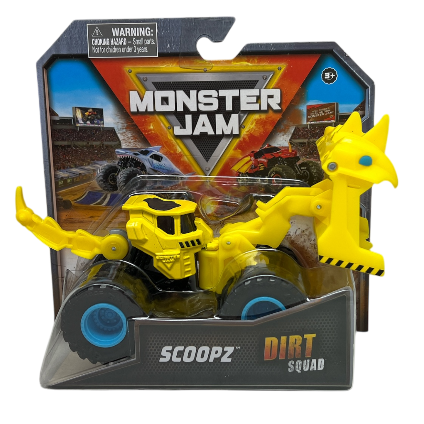 Monster Jam 1:64 - Die Cast Dirt Squad - Scoopz