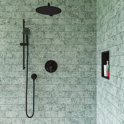 ALFI brand AB7938 Sliding Rail Hand Shower Set